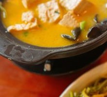 Fish Soup Shrimp and Tofu