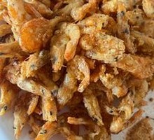 Fried Small River Shrimp