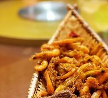 Fried Small River Shrimp