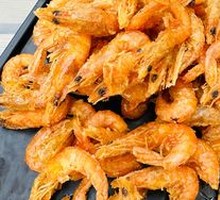 Fried Small River Shrimp