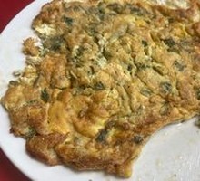 Fiddlehead Fern and Egg Pancake