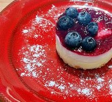 Blueberry Cheese Mousse