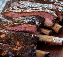 American Smoked Low and Slow Pork Ribs