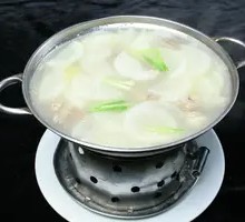Lamb and Radish Hot Pot