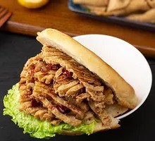 Braised Flatbread with Meat