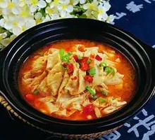 Braised Tofu Skin with Seasonal Beans