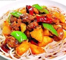 Beef and Potato Noodles