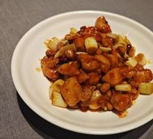 Seaweed Sesame Flower Kung Pao Chicken