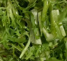 Cold-mixed bitter lettuce