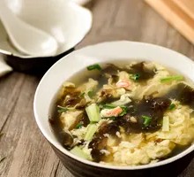Seaweed and Egg Soup