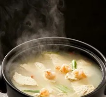Bamboo Sponge and Matsutake Soup