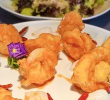 Lychee Peony Shrimp Balls