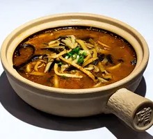 Mushroom Soup with Buckwheat Noodles
