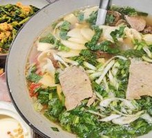 Large Bowl of Meatball Soup