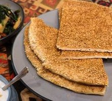 Sesame Flatbread