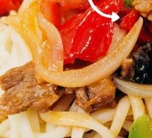 Fried Meat Noodles