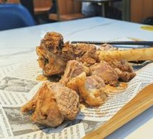 Roasted Front Leg of Tan Sheep