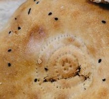 Rose-flavored Roasted Flatbread