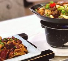 Spicy Pot Beef Tendon and Brain