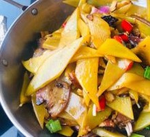 Stewed Bamboo Shoots in Oil