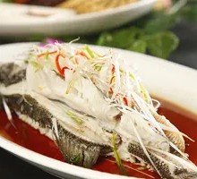 Steamed Sea Bass