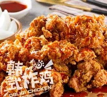 Garlic Soy Sauce Boneless Fried Chicken