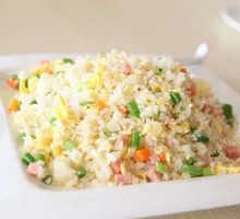 Green Pepper and Egg Fried Rice
