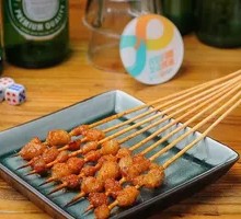 Grilled Beef Brisket Fat