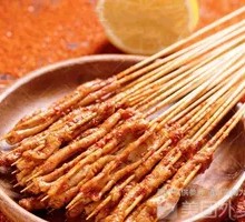 Duck Intestine Skewers