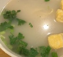 Spicy Duck Blood and Noodle Soup