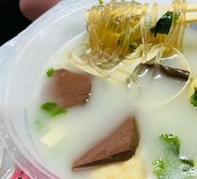 First-class Duck Blood and Noodle Soup