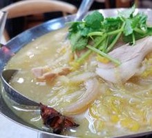 Hot Pot with Pickled Cabbage and Pork