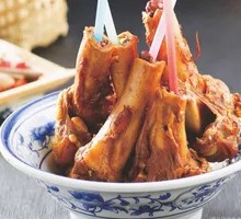 Stewed Lamb Shank Bones