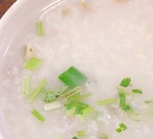 Century Egg and Pork Porridge