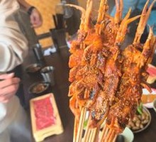 Grilled Squid on Iron Plate