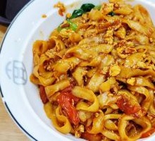 Tomato and Egg Fried Noodles
