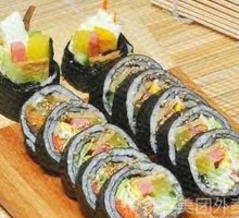 Seoul-style Seaweed Rice Roll