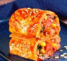 Spicy Kimchi Grilled Noodle