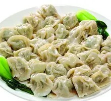 Shiitake and Bok Choy Dumplings