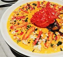 Steamed Emperor Crab