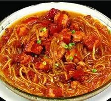 Braised Pork with Glass Noodles