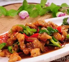 Stir-Fried Pork Strips