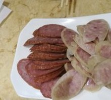 Red Square Pig Intestine Platter