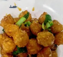 Sauce-Covered Grass Carp