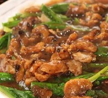 Braised Tofu Paste with Eel and Pak Choi