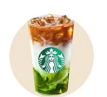 Matcha Frozen Mountain Latte (Large)