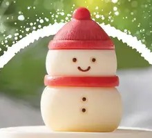 Snowman Soy Milk Cake