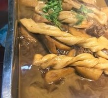 Pork Rib and Lentil Rolls