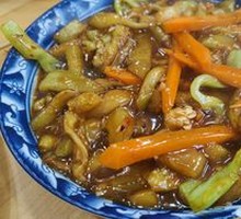 Fish-Flavored Eggplant Strips