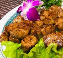 Grilled Beef on Iron Plate